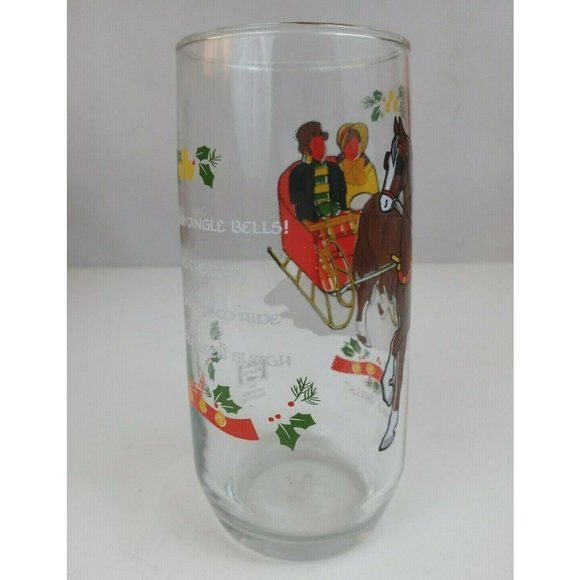 Vintage 1984 Pepsi Christmas Collection "Jingle Bells"  Drinking Glass - Picture 3 of 7